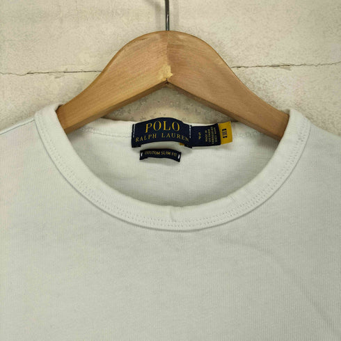 ポロラルフローレン POLO RALPH LAUREN CUSTOM SLIM FIT ポニー刺繍 ロングスリーブ ポケットTシャツ レディース SP