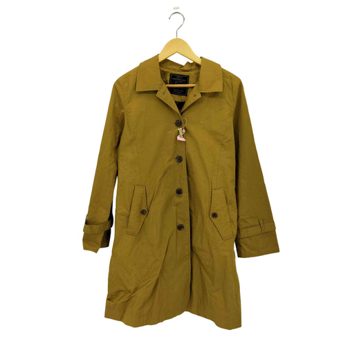 リブインコンフォート live in comfort 裏地チェック ステンカラーコート レディース JPN:L