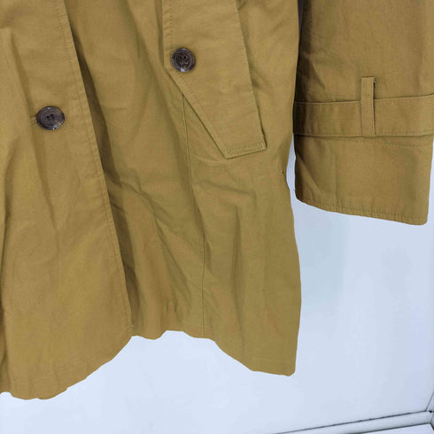 リブインコンフォート live in comfort 裏地チェック ステンカラーコート レディース JPN:L