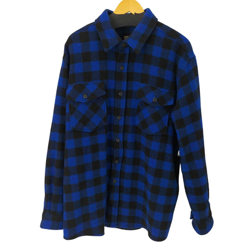 エルエルビーン L.L.Bean Maine Guide Shirt バッファローチェック ウールシャツ メンズ import:XL