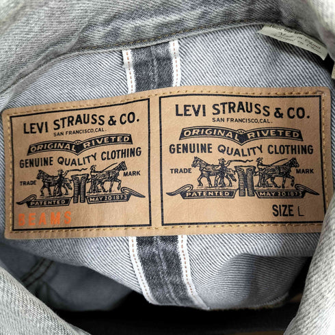 リーバイス Levis 別注SUPER WIDE DENIM JACKET メンズ JPN:L