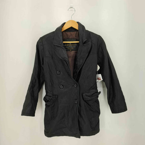 エクスプレス EXPRESS ダブルブレスト レザージャケット メンズ import:XS