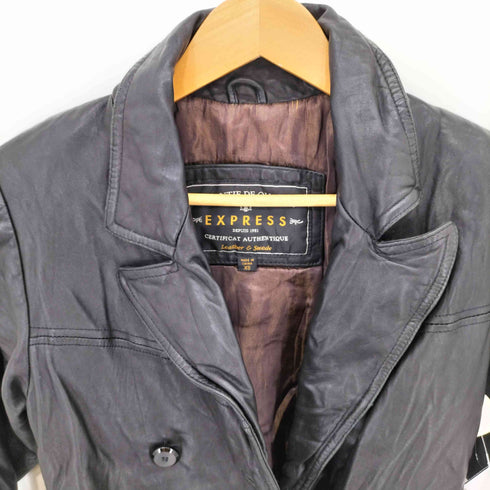 エクスプレス EXPRESS ダブルブレスト レザージャケット メンズ import:XS
