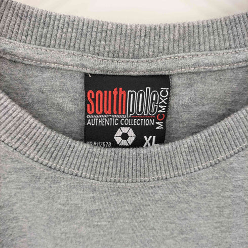 サウスポール SOUTHPOLE ロゴプリント クルーネックTシャツ メンズ import:XL