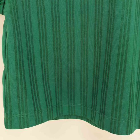 アディダスオリジナルス adidas Originals FOOTBALL JACQUARD V-NECK CROP POLO カレッジグリーン レディース JPN:M