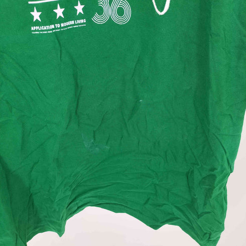 drunkn munky ロゴ刺繍 クルーネックTシャツ メンズ XXL