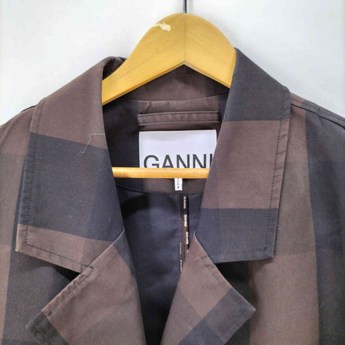 ガニー Ganni Double Cotton Coat ダブルコットンコート レディース JPN:42