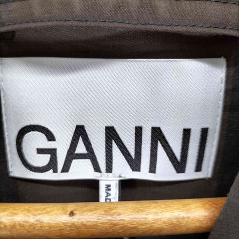 ガニー Ganni Double Cotton Coat ダブルコットンコート レディース JPN:42