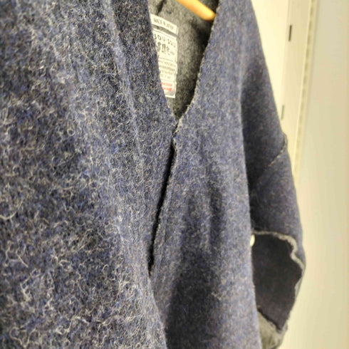 ソウソウ SOU・SOU 貫頭衣 カントウイ ウール 切替 Vネック ニット セーター レディース JPN:S