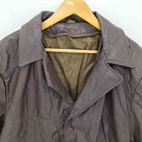 USA製 3B レザージャケット メンズ 46