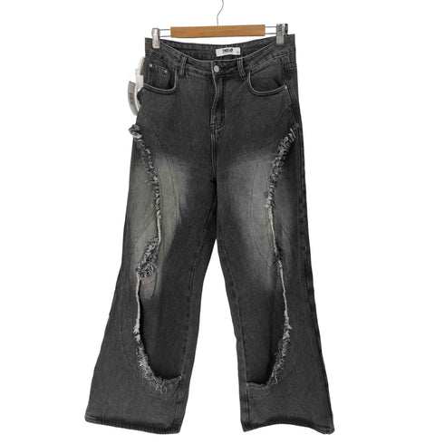 KEN STUDIO DISTRESSED WIDE DENIM PANTS メンズ JPN:XL