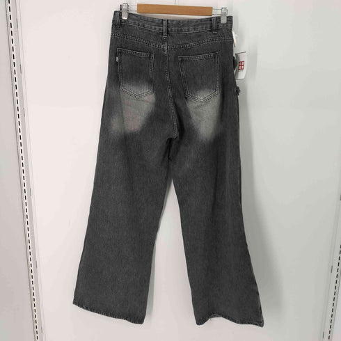 KEN STUDIO DISTRESSED WIDE DENIM PANTS メンズ JPN:XL