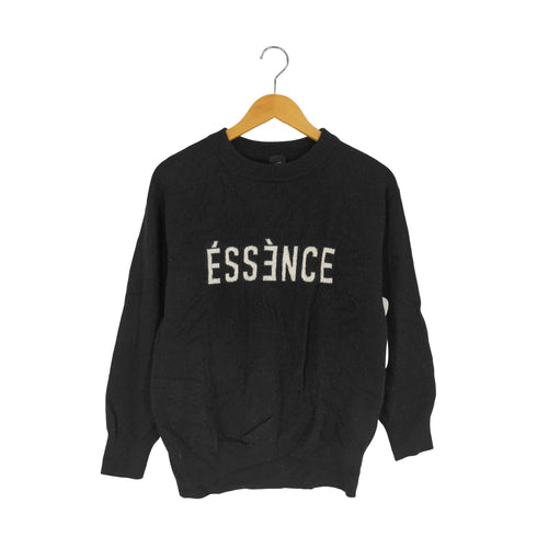 ユーバイスピックアンドスパン U by SPICK&SPAN ESSENCEロゴニット ニットセーター レディース