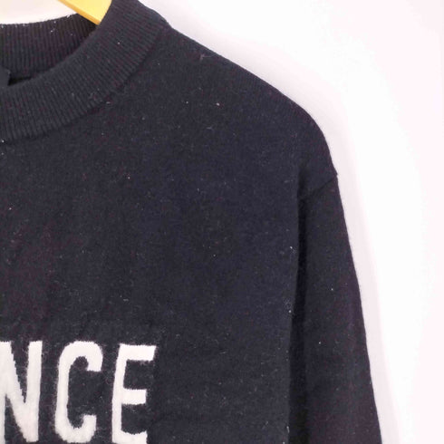 ユーバイスピックアンドスパン U by SPICK&SPAN ESSENCEロゴニット ニットセーター レディース