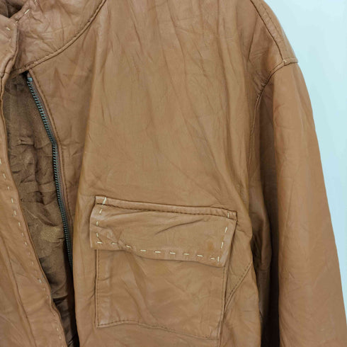 チコ CHICOS 90s ステッチ フラップポケット レザージャケット メンズ 3