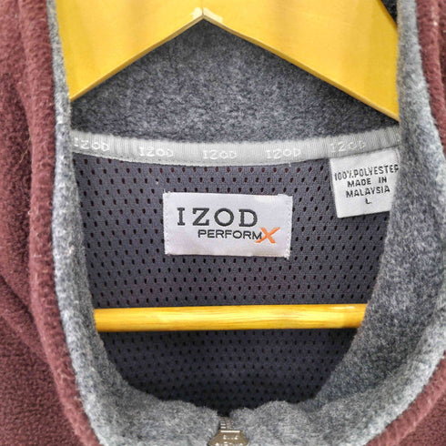 アイゾッド IZOD 00s PERFORM X ジップアップ フリースベスト メンズ import:L