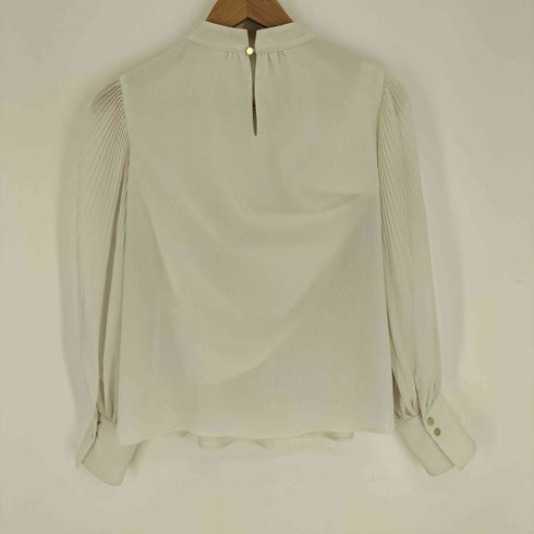 ナチュラルビューティーベーシック NATURAL BEAUTY BASIC 24SS 楊柳プリーツ ブラウス レディース JPN:S
