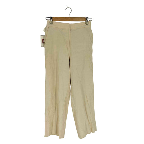 ボールジィトゥモローランド Ballsey TOMORROWLAND レーヨンポリステルウールカルゼ セミワイドクロップドパンツ レディース JPN:34