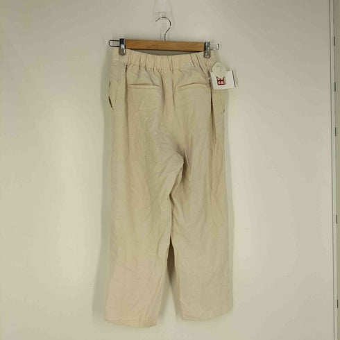 ボールジィトゥモローランド Ballsey TOMORROWLAND レーヨンポリステルウールカルゼ セミワイドクロップドパンツ レディース JPN:34