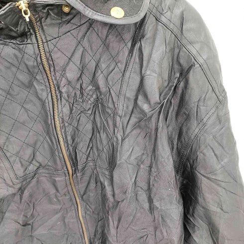 MAGGIE LAWRENCE ドローコード レザーハーフコート メンズ 22/24