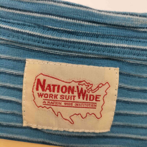ジャーナルスタンダードレリューム JOURNAL STANDARD relume NATION WIDE ボーダーTシャツ メンズ JPN:M