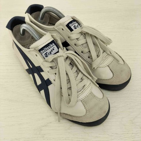 オニツカタイガー ONITSUKA TIGER MEXICO 66 BIRCH/PEACOAT メキシコ 66 レディース JPN:23.5