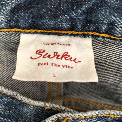 スルク Surku ボタンフライデニムパンツ メンズ