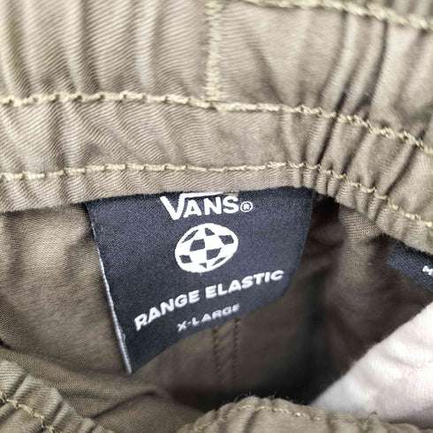 バンズ VANS BAGGY TAPERD FIT バギーテーパード エラスティック ウエスト パンツ メンズ XL