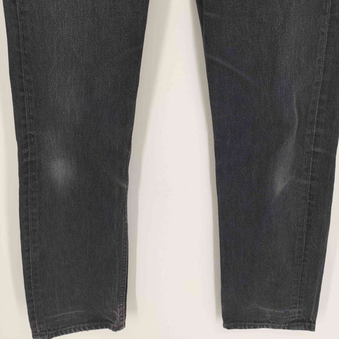 リーバイス Levis 90S USA製 ボタン裏刻印544 501 5ポケット ボタンフライ デニムパンツ ブラックデニム 96年製 レディース W26L30