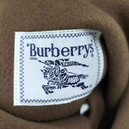 バーバリーズ BURBERRYS ウール100 ダブルブレスト ショートコート レディース