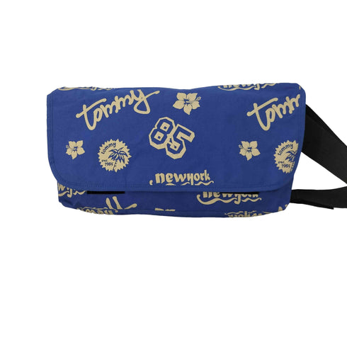 トミー TOMMY 総柄メッセンジャーバッグ メンズ
