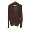 FOLL cotton paper chunky v-neck sweater メンズ 2