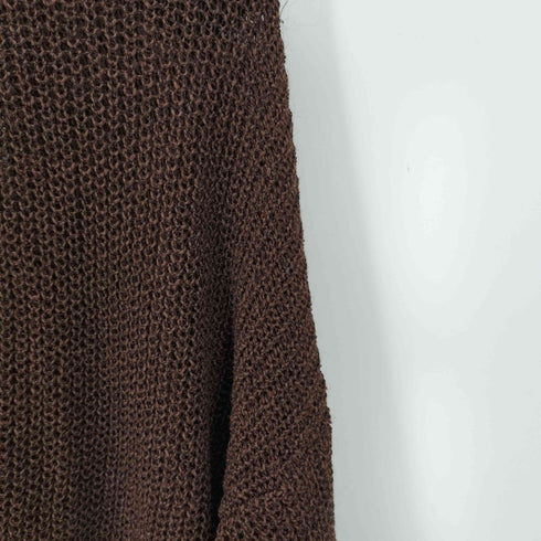 FOLL cotton paper chunky v-neck sweater メンズ 2