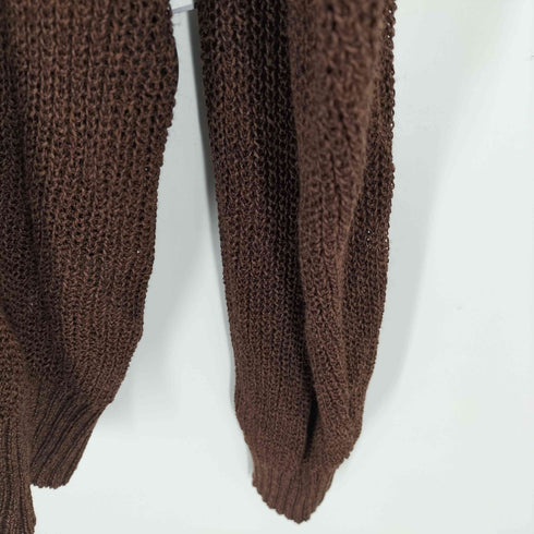 FOLL cotton paper chunky v-neck sweater メンズ 2