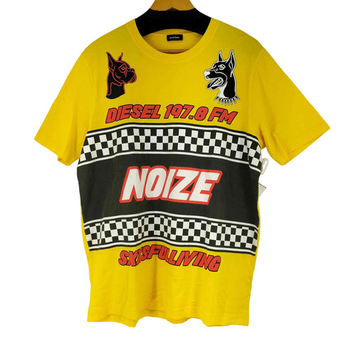 ディーゼル DIESEL フロントプリント S/S Tシャツ メンズ import:XL