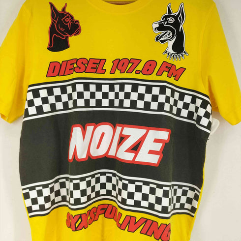 ディーゼル DIESEL フロントプリント S/S Tシャツ メンズ import:XL