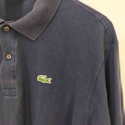 ラコステ LACOSTE 長袖 鹿の子ポロシャツ メンズ  6