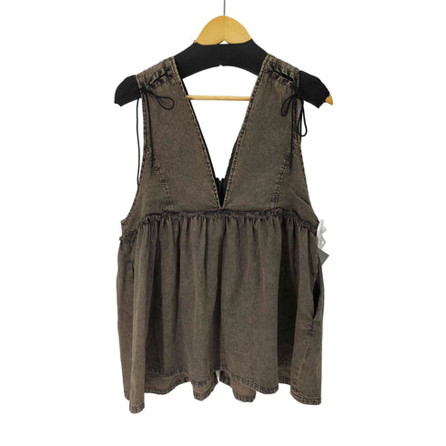 ニコアンド niko and... 2WAYガーリーベスト レディース FREE