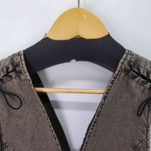 ニコアンド niko and... 2WAYガーリーベスト レディース FREE