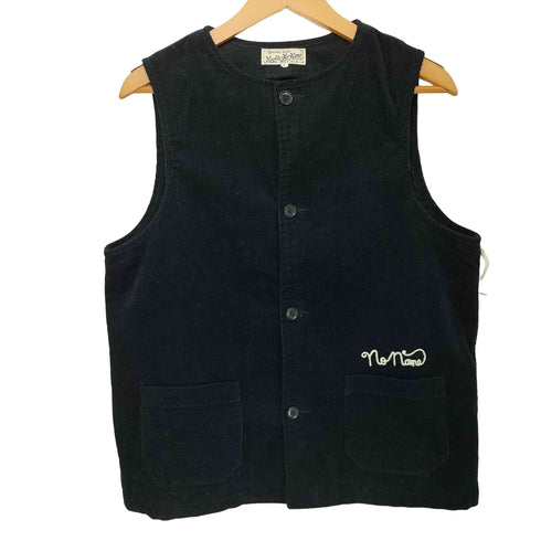 ノースノーネーム NORTH NO NAME 刺繍入りコーデュロイベスト メンズ JPN:L
