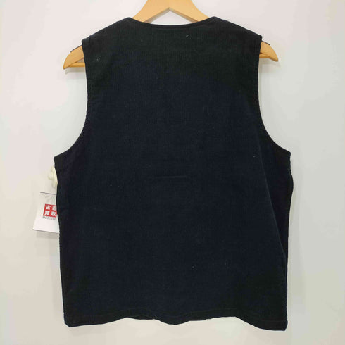 ノースノーネーム NORTH NO NAME 刺繍入りコーデュロイベスト メンズ JPN:L