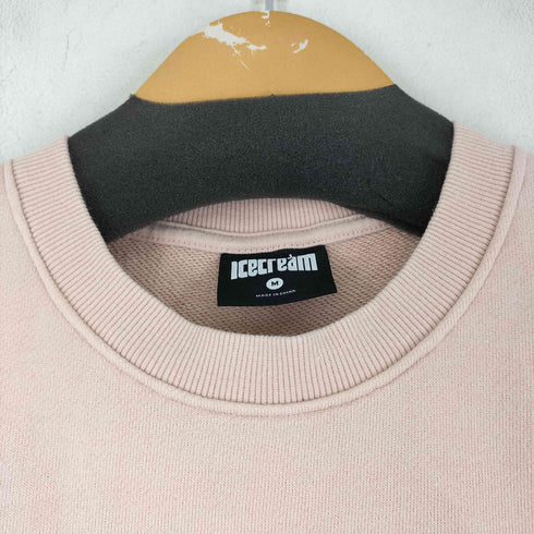 アイスクリーム ICE CREAM フロント刺繍クルーネックスウェット メンズ JPN:M