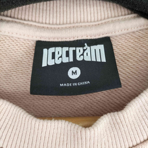 アイスクリーム ICE CREAM フロント刺繍クルーネックスウェット メンズ JPN:M
