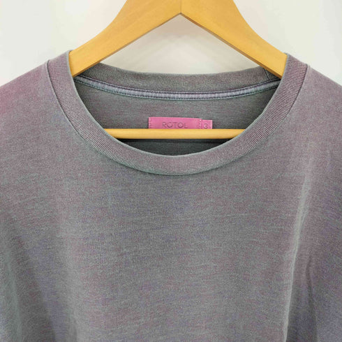 ロトル ROTOL コットン クルーネック ロングスリーブ Tシャツ メンズ JPN:3