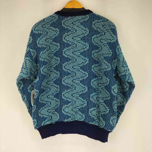 総柄クルーネックニット メンズ 50