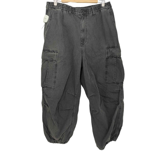 ジーユー GU デニムスーパーワイドカーゴパンツ メンズ JPN:XL