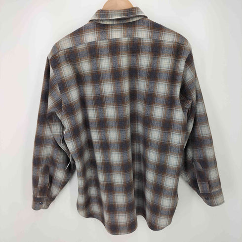 ペンドルトン PENDLETON 70s オンブレチェック ウールシャツ メンズ JPN:XL