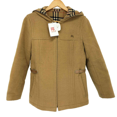 バーバリーブルーレーベル BURBERRY BLUE LABEL メルトンフーディ レディース JPN:38