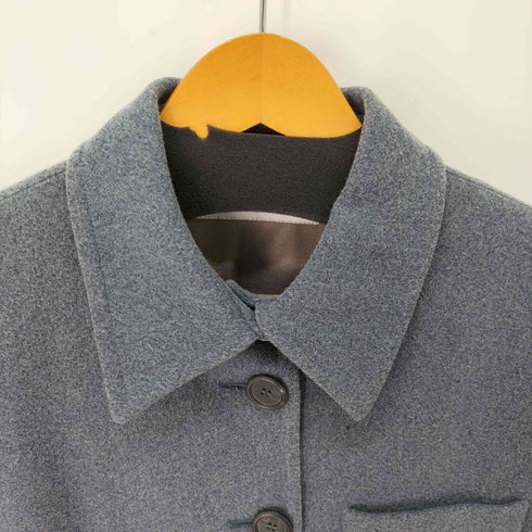 スポーツマックス SPORTMAX ウール混 チェスターハーフコート レディース JPN:42