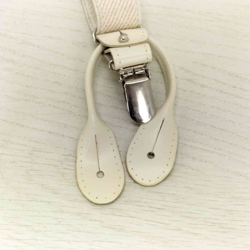 ベラペレ VERA PELLE イタリア製 サスペンダー メンズ